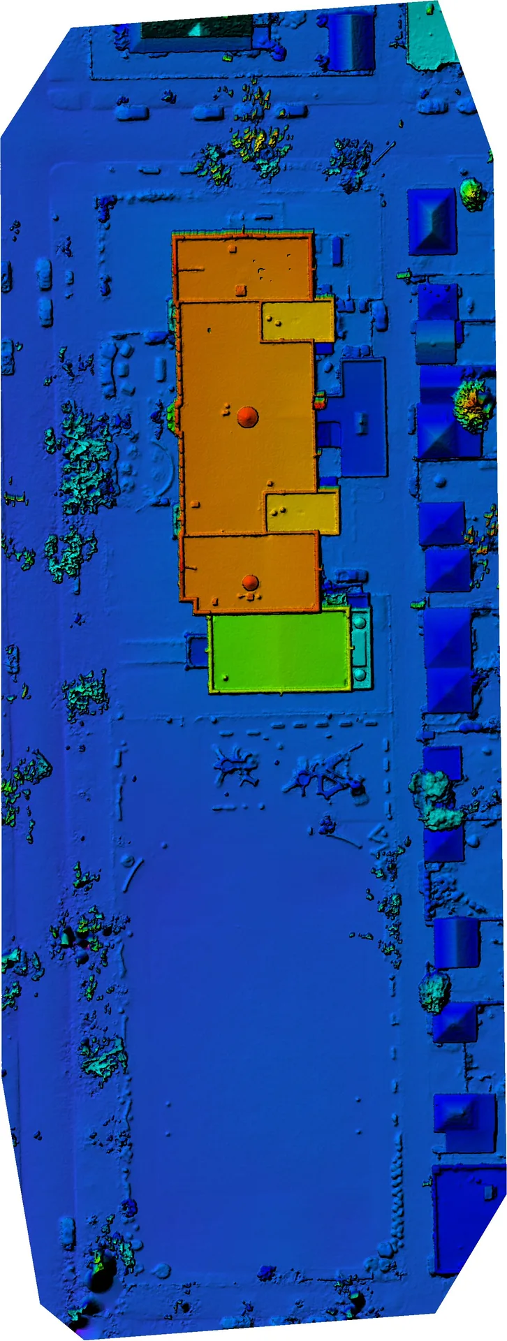 Belding School Orthomosaic Map