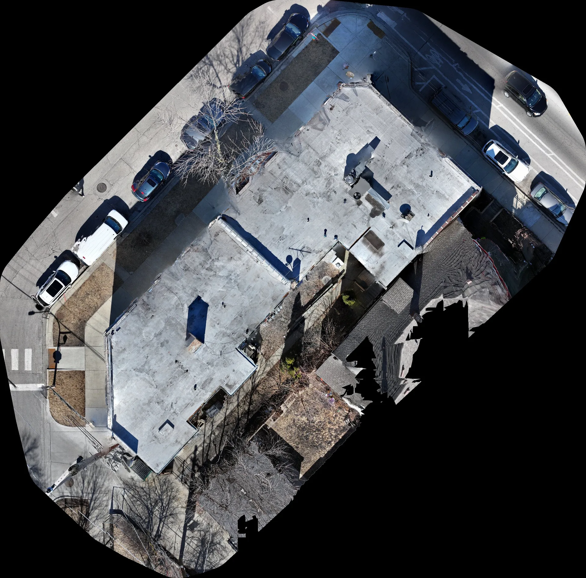 North Elston Avenue Orthophoto Map
